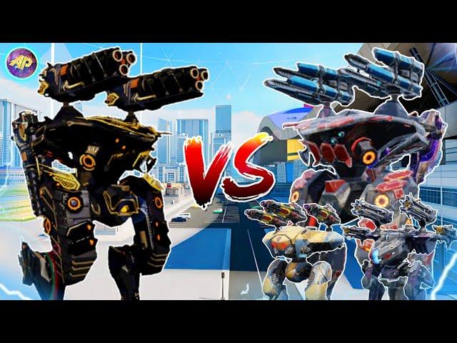  ALL TITANS VS ULTIMATE AO MING! FACEOFF COMPARISON! || WAR ROBOTS TEST SERVER ||