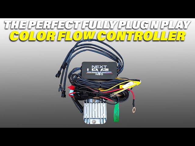 NLN Bluetooth RGBW LED Color Flow Controller: A Seamless Integration with Vehicle Input Signals