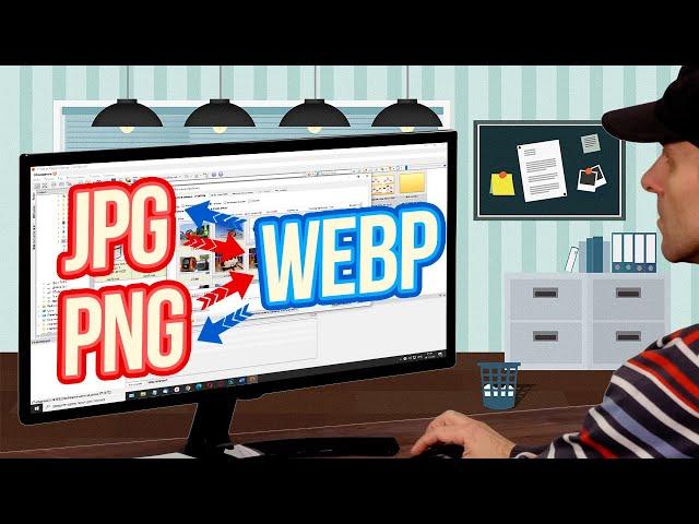 Как конвертировать JPG и PNG в формат WebP и наоборот?