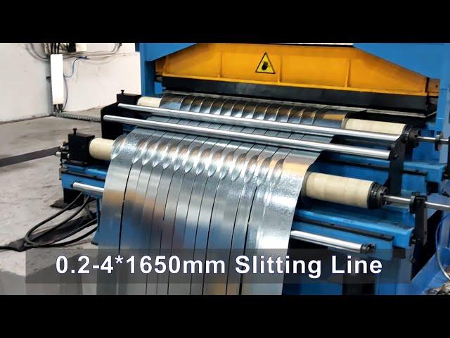 Slitting Line | Metal Coil Slitting Line Process