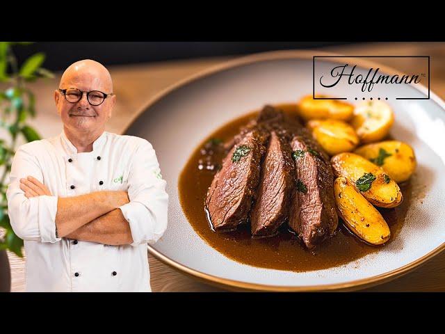 Rinderschmorbraten mit Soße und Beilage I Perfektes Weihnachtsessen I Einfaches Rezept @CALLEkocht