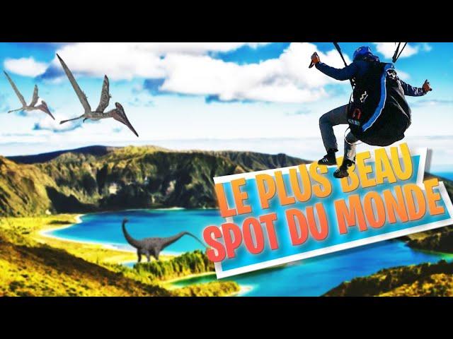 Du PARAPENTE sur l’île de Jurassic Park ? | ft ANDRE BANDARRA