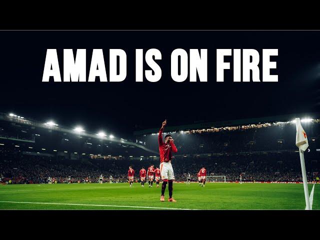 Amad's Goals, Assists and Magic Skills  |  Including Incredible Winning Goal at Man City