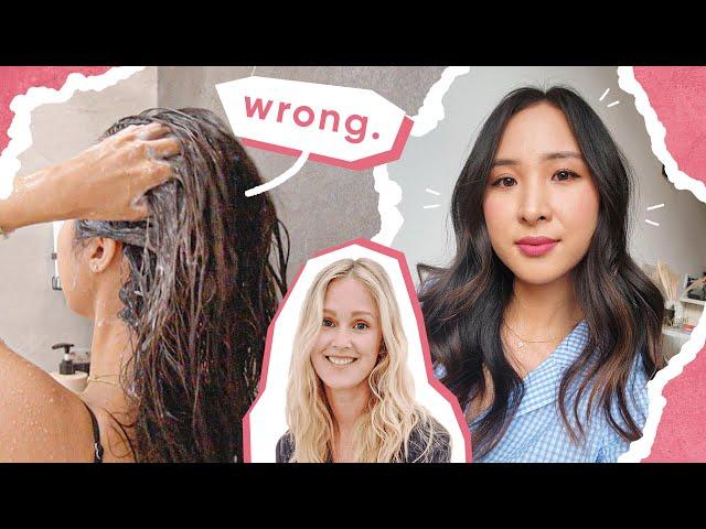 Expert Tips on How to *actually* Wash Your Hair (& how often!) 