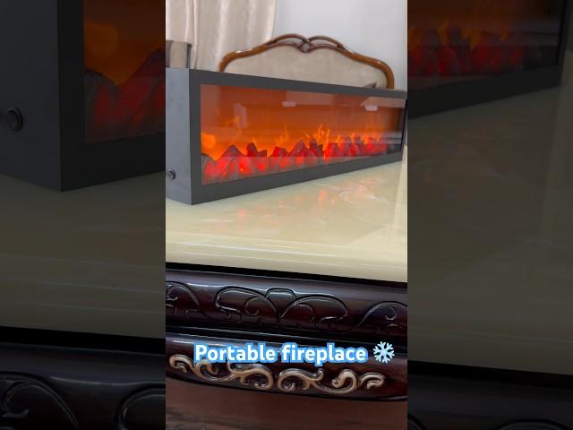 Portable fireplace #christmas #online #viral #india #usa #uk #amazon #shorts #decoration #holiday