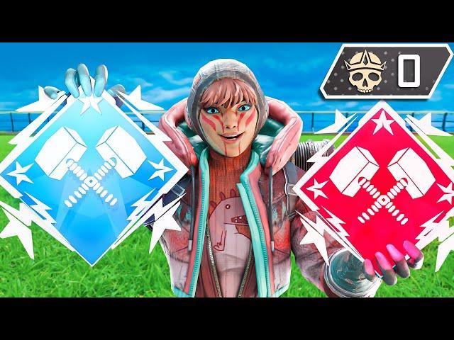 Getting EVERY DAMAGE BADGE with 0 Kills in Apex Legends!