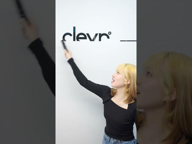 English is not difficult! Shall we read it together? #shorts ｜ClevrTV
