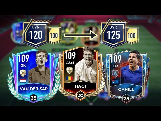 MASSIVE F2P TEAM UPGRADE 120 TO 125 OVR !!! | TOTAL UPGRADE | FIFA MOBILE 22