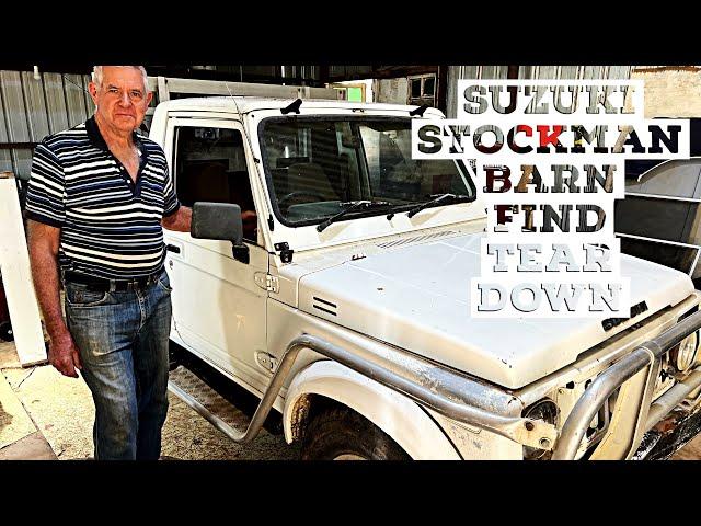 Suzuki Stockman BARN FIND UTE - Maruti Gypsy Samurai F10A Sierra Cylinder Head Issues