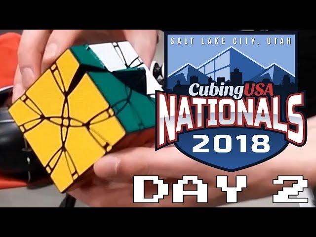 CubingUSA Nationals 2018 Day 2 VLOG | Rubik's Cube Competition