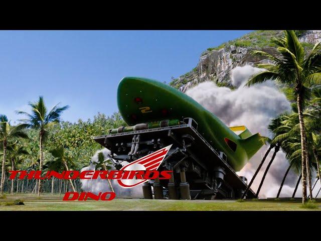 Thunderbirds DINO | Thunderbird 2 | Launch Sequence (50th Vid)