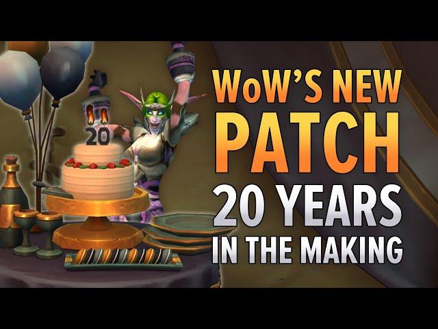 Everything Coming in WoW's 20th Anniversary Celebration (11.0.5)