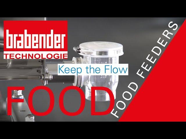 Food feeding technology by Brabender Technologie