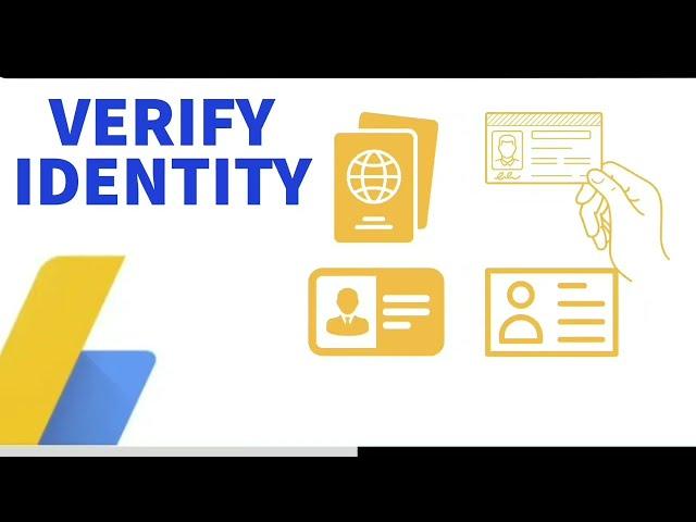 HOW TO VERIFY IDENTITY ON GOOGLE ADSENSE USING PASSPORT DRIVING LICENCE IDENTITY CARD 2023 LATEST