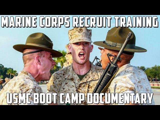 What Marine Recruits Go Through In Boot Camp - Earning The Title - Making Marines on Parris Island