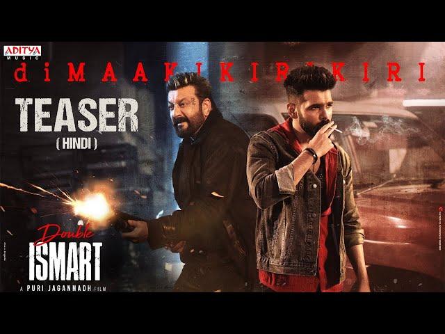 Double ISMART Teaser (Hindi) | Ram Pothineni | Sanjay Dutt | Puri Jagannadh | Charmme Kaur