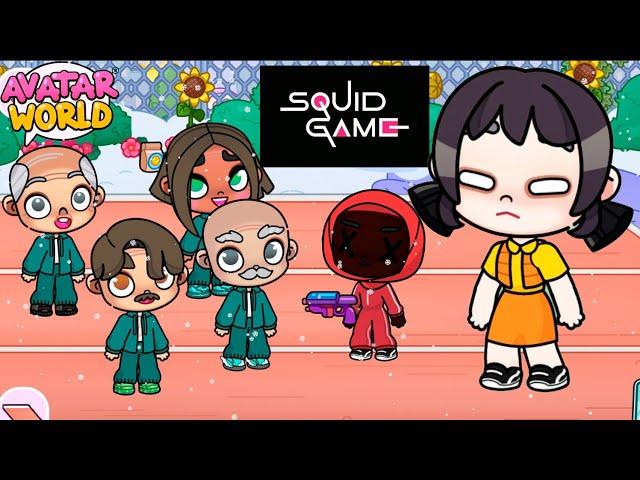 Avatar World Squid Game ⭕ CHARACTERS IN AVATAR WORLD #avatarworld #tocaboca