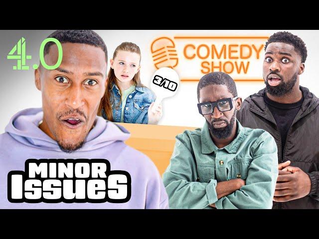 Savage Kids RATE Comedians! | Minor Issues | @channel4.0