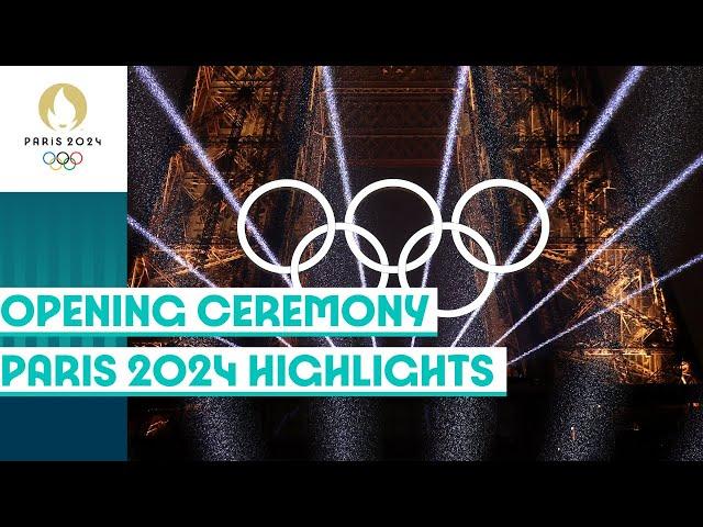 SPECTACULAR Paris 2024 Opening Ceremony!  | Highlights