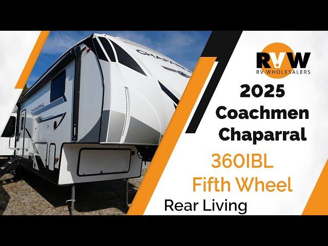 NEW Rear Living! - 2025 Chaparral 360IBL Walkthrough