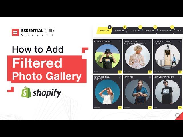 How to Add a Filtered Photo Gallery in Shopify 2025 | Free Shopify Photo Gallery App