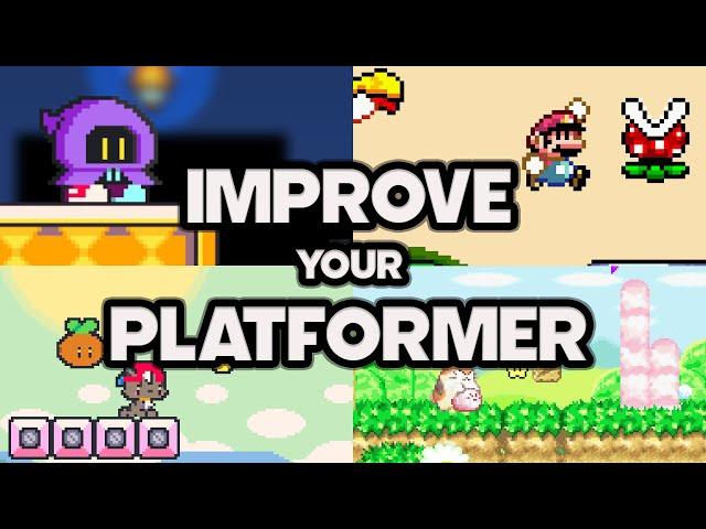 Tips for Better Platformer Controls
