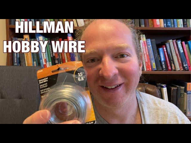 The Hillman Group Galvanized Hobby Wire