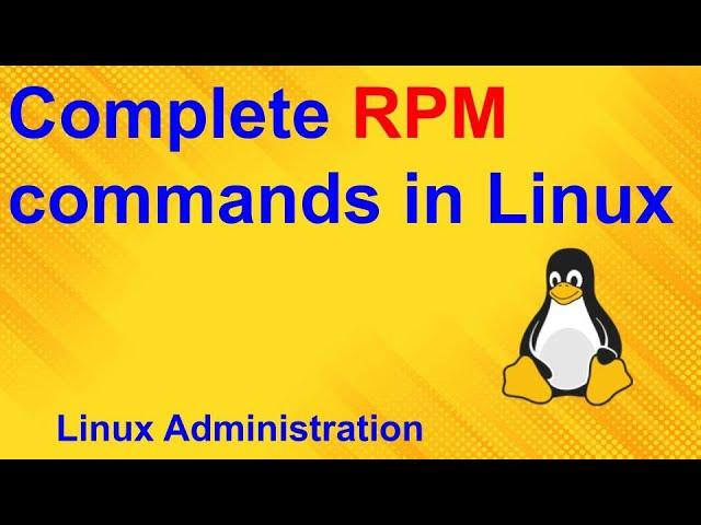 complete rpm commands