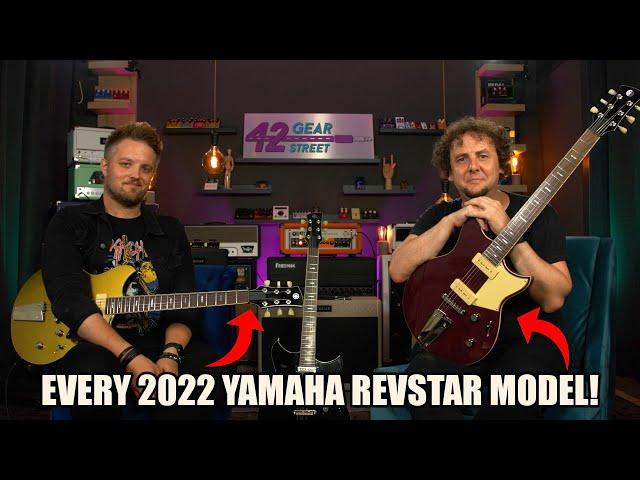 Every 2022 Yamaha Revstar guitar played and compared with Leigh Fuge at #42GSFour!