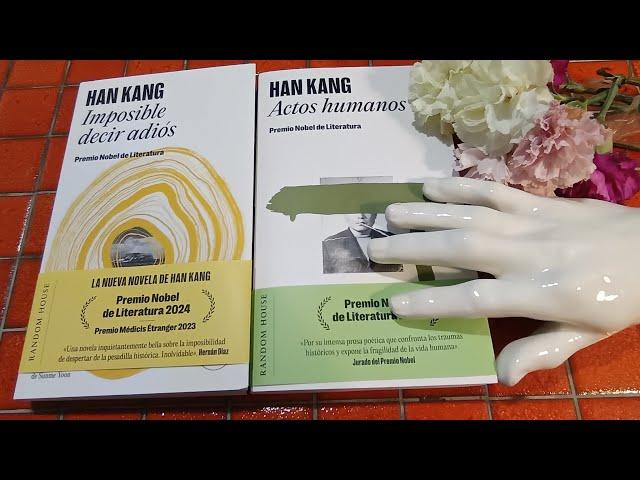 Dos nuevas novelas de Han Kang que me envía Random House (unboxing)