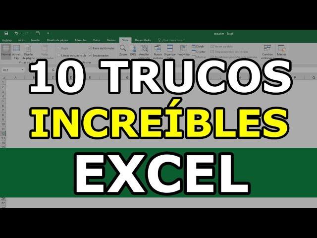 10 Trucos avanzados de Excel que necesitas saber para conseguir trabajo 2022