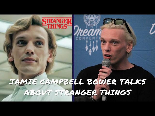 Jamie Campbell Bower talks about his experience on Stranger Things, Harry Potter and Twilight