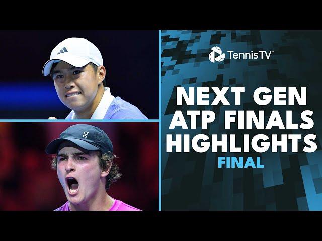 Joao Fonseca vs Learner Tien For The Title! | Next Gen ATP Finals Highlights Day 5