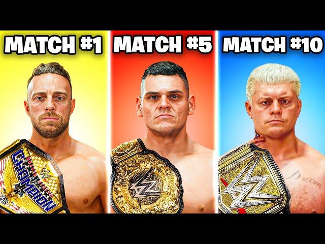 I Beat EVERY Current Champion In WWE 2K24!