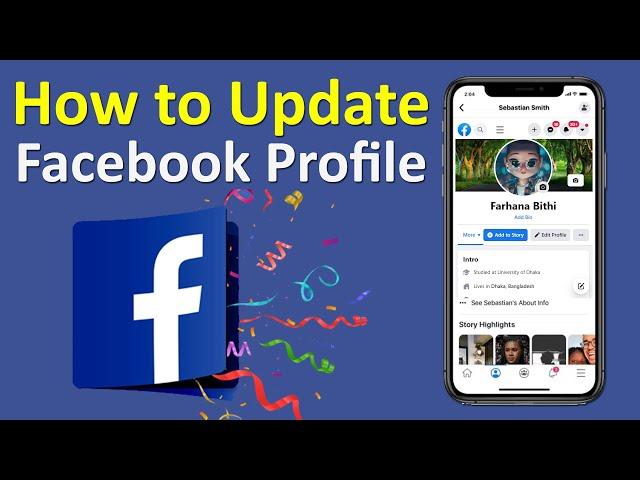 How to Update Facebook Profile | Facebook Profile Update | ADINAF Orbit