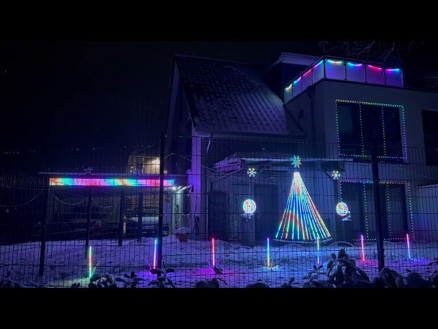 02.12.2023 - xLights - Lightshow Testlauf