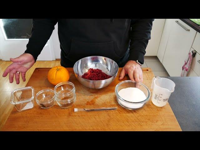 Homemade Cranberry Jam - Toby's BBQ Corner