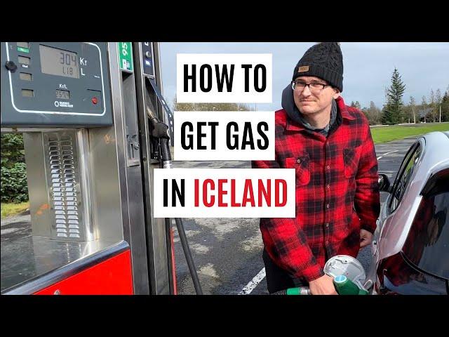 How to Pump Gas (Petrol) in Iceland - N1 Gas Station