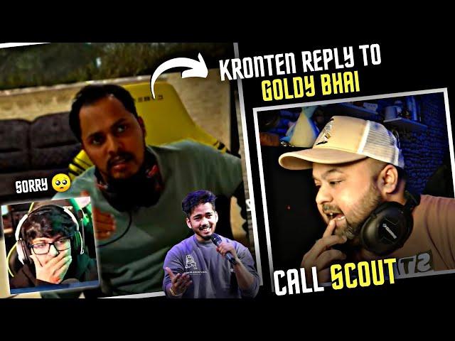 Soul Godlike Friendship End Goldy Bhai Kronten Reply - Call ScOut