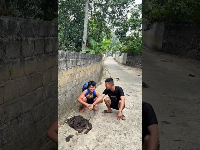 Baby REFUSES to Go to School… But Wait for the Ending! #couple#martialarts #funnykids#familyfun