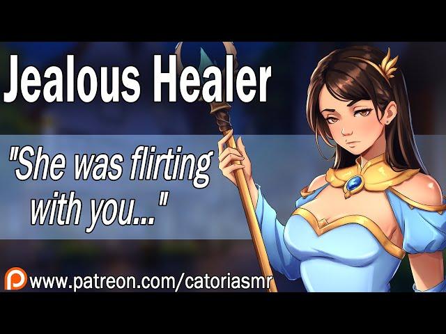 ASMR | Your Healer is Jealous "She's flirting with you" [Soft Voice] [DnD] [Flirty Rogue]