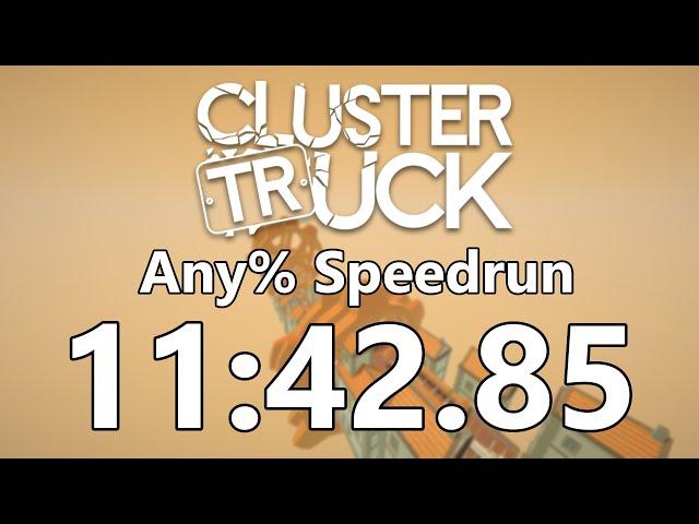 [WR] Clustertruck Any% Speedrun in 11:42.850