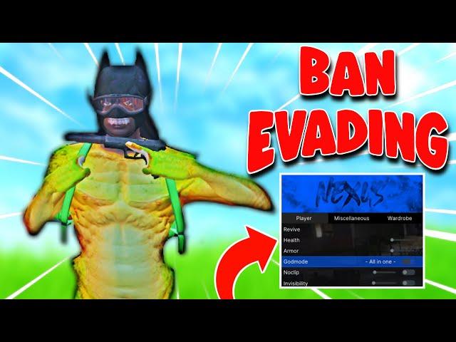 BAN EVADING A HOOD SERVER ON GTA RP