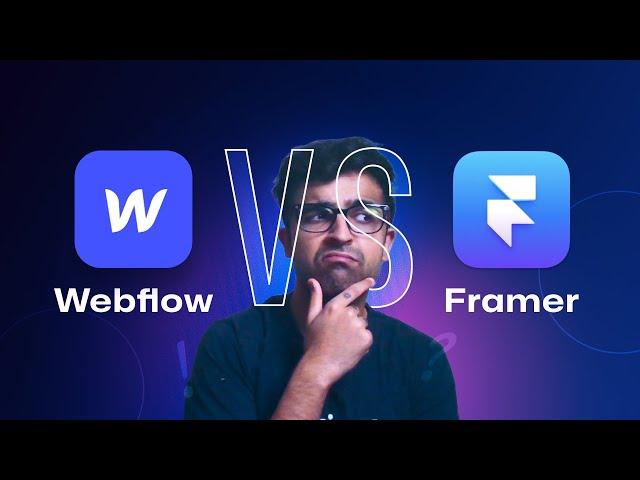 Webflow vs Framer? Which Is REALLY Better? – The Best Design Tool