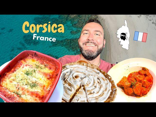 CORSICAN FOOD In Ajaccio, France!! Traditional Dishes And Market Eats 