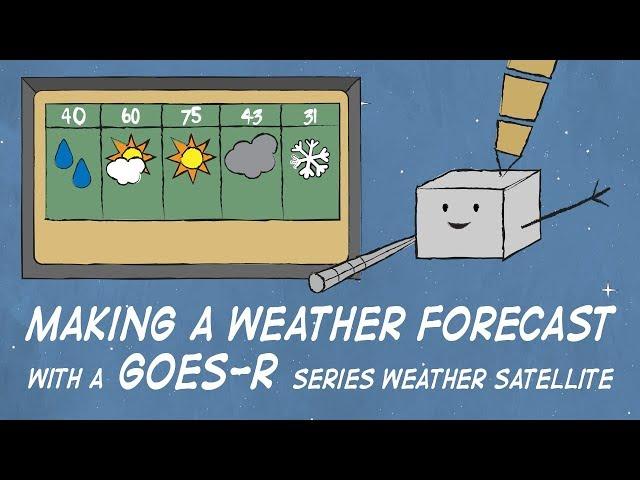 Making a Weather Forecast with a GOES-R Series Weather Satellite