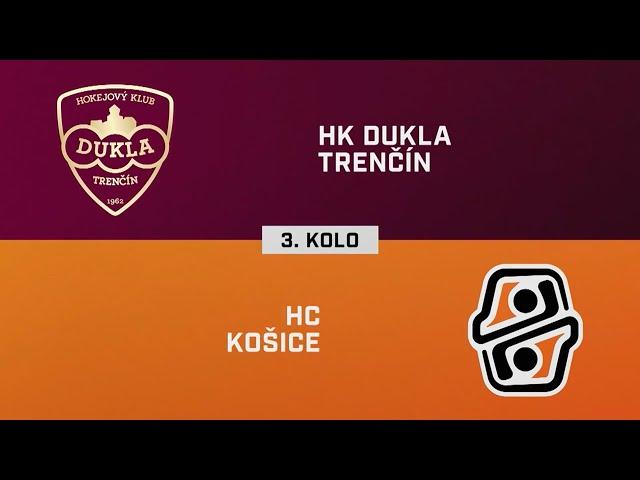 3. kolo: HK Dukla Trenčín - HC Košice 0:7 (HIGHLIGHTY)