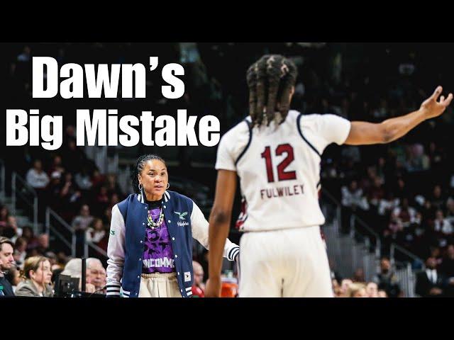 Dawn's baffling End Game management versus Texas