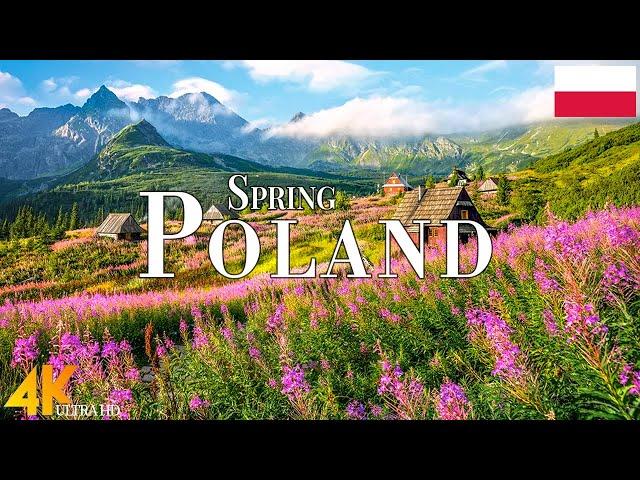 Spring Poland 4K Ultra HD • Stunning Footage Poland, Scenic Relaxation Film with Calming Music.