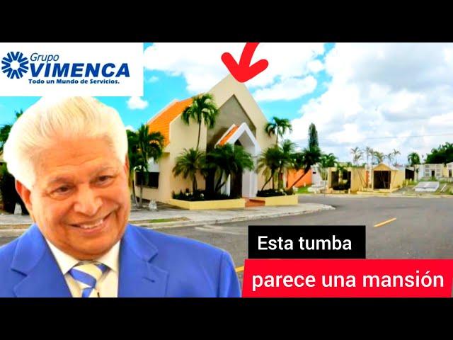 ASÍ ES LA LUJOSA TUMBA DEL FUNDADOR DE GRUPO "VIMENCA" VÍCTOR MÉNDEZ CAPELLÁN